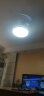 TCL 吊扇灯 隐形 风扇灯饰 LED餐厅风扇灯客厅现代灯饰灯具 清莹系列 48寸-高显三色变频6档-清莹 实拍图