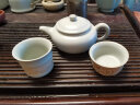 汝道（RUDAO）汝窑茶杯品茗杯功夫茶具单杯可养蝉翼开片汝瓷杯子个性茶杯主人杯 品茗牡丹杯70ml 实拍图