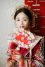 枝己秀禾服新娘新中式2025新款古装嫁衣中式婚纱敬酒服婚服出阁服 X616 M 实拍图