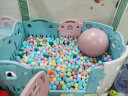 澳乐海洋球 彩色球加厚波波池小球池室内宝宝婴儿童玩具球马卡龙色系海洋球装7.0cm 200装 AL1818030403 实拍图