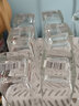 乐美雅（Luminarc）法国乐美雅无铅玻璃杯子耐热透明水杯家用喝水杯泡茶杯牛奶杯绿茶 【四方杯】6只盒装(330ML)+杯架 实拍图