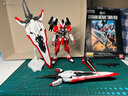 万代（BANDAI）MG 1/100 MBF-02VV 逆红异端 红迷惘 拼装模型 实拍图