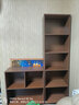 悦美妙书架落地简易书柜格子柜组合客厅置物架办公室多层收纳架储物柜子 【超值组合】橡木色100*179CM 实拍图