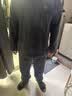 好得西加厚加绒睡衣男士法兰绒秋冬套头套装男珊瑚绒家居服加大码可外穿 W-竖条套头3301砖蓝-绒男 L (100~125斤) 实拍图