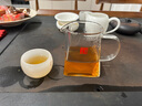 久堂加厚玻璃公道杯带茶漏一体套装茶海分茶器倒茶杯功夫茶具耐热高档 京也加厚大方形公道杯+卡网400ml 实拍图