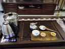 金灶（KAMJOVE）自动上水整套茶具套装 鸡翅木实木茶盘功夫茶台茶海电热茶炉K-185 搭配E9 陶瓷茶具 茶渣桶 1个 实拍图