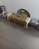 一靓三通接头铜4分内丝外丝三通 05款 加厚 内内外 铜三通 实拍图