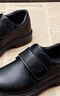 回力童鞋儿童皮鞋2025春秋新款男童黑色英伦风休闲鞋学生中大童演出鞋 黑色升级版 33 内长约21.6cm 实拍图
