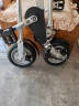 微拜客XP折叠自行车充气轮胎后减震超轻便携小型可放车后备箱铝合金超轻 大尺寸款 实拍图