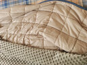 AMY GARDEN美国重力毯重力被安抚睡眠豆豆毯拒绝失眠压力被减压加重四季盖毯 被芯+被套【包裹舒适安心睡眠】 150*200CM 15磅 适合体重55-75KG 实拍图