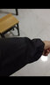 夏冰妮 男士夹克春秋季新款外套男棒球服运动休闲商务上衣舒适潮流男装 黑色 2XL 实拍图