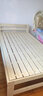 玲珑小镇 拼接床婴儿床加宽实木单人床可定制带护栏小床成人宝宝床边床 加强型床头款+送床垫 长200*宽120，高度您来定 实拍图