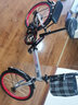 放牧人 折叠自行车成人男女士单车可折叠变速轻便迷你便携免安装超轻 20寸单速黑色【免安装】 实拍图