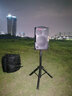 米高A6音响户外充电吉他弹唱歌路演内录直播专业乐器电吹管萨克斯音箱 套6：黑色音响+2话筒+包+支架 实拍图