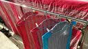 禄瑞福家纺床上用品纯棉老粗布枕套全棉单人条纹枕头套信封式 单只装1只 霓裳 手工制作约48cmx74cm 实拍图