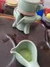 豪祥 紫砂懒人自动陶瓷茶壶冲茶器单个旋转石磨家用办公功夫茶具配件 哥窑泡茶壶+茶海 实拍图
