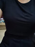 米度丽哺乳衣外出春夏大码T恤产后喂奶衣长袖月子服夏季哺乳装背心上衣 长袖-活性黑 L码 实拍图