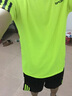 YUTA运动套装男跑步健身短袖T恤速干运动衣宽松足球训练服夏季服装 绿色 L 实拍图