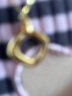 周大福 17916系列 复古几何 22K金彩金镶钻石项链吊坠 CE63555 40cm 晒单实拍图
