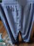 361°运动裤女2026年春夏季冰感防晒弹力直筒九分裤针织基础休闲裤子女 【束脚】裸感紫 L 实拍图