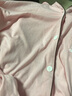 莫代尔女士睡衣女春秋冬长袖翻领开衫纯色棉质大码宽松家居服套装可外穿 M(建议体重80-100斤) 实拍图