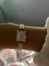 天梭（TISSOT）【同价618】乐爱小可爱女表精致百搭石英手表瑞士腕表 送女友 银盘白皮带T058.109.36.031.00 实拍图