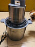 海月绞肉机商用大功率家用不锈钢多功能搅碎肉泥机大容量打辣椒蒜蓉碎菜土豆芋泥搅拌肉铺用肉丸打浆机 全钢版10升 实拍图