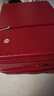 广璐迪高颜值铝框学生拉杆行李箱男小登机旅行箱子女结实耐用密码皮箱包 升级多功能颜值箱/红色-可扩展 22英寸  中等大小 实拍图