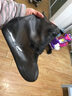 骑安高筒防水加厚耐磨男女摩托成人骑行防滑雨靴套户外便携式防雨鞋套 茶色 M 34-35 实拍图
