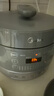 美的（Midea）【国家补贴】0涂层精钢厚釜电压力锅5L双胆全自动智能预约家用煲汤煮饭电饭煲C5856G高压锅4-6人 实拍图