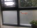 弘陆静电磨砂玻璃贴膜窗户贴纸无胶卫生间浴室阳台透光不透明遮阳防窥 纯磨砂 静电加厚 150厘米*10米（加厚） 实拍图