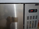 萨琪亚双门冰柜操作台式侧开门单双温冷冻冷藏保鲜工作台面卧式商用冰箱展示柜大容量餐厅饭店冷柜不锈钢 直冷0~ -20度单温全冷冻 长150宽60/70/80高80cm(宽度留言 实拍图