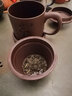 鲍鼎泰 紫砂杯老紫泥黄金段泥双色手工制作 内胆过滤四件套茶杯商务礼盒 忘尘 实拍图