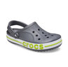 crocs卡骆驰洞洞鞋贝雅卡骆班轻便耐磨一脚蹬休闲鞋|205089 石板灰/青柠绿-0GX 36 /37(220mm) 实拍图