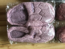 柯奇诺（KQINOKQN）棉拖鞋女冬季家用室内居家居保暖防滑厚底情侣新款毛拖鞋男秋冬天 紫色 36-37 （适合35-36） 实拍图
