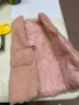 富羽莱（fuyulai）加厚绗棉夹棉面料服装里布 复合压缩内衬行棉布料手工diy 无线-浅粉(半米价 晒单实拍图