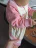 童校生（TONGXIAOSHENG）宝宝外套春秋装幼儿上衣男小童衣服薄婴儿棒球服女童洋气上衣春装 粉色 80cm 实拍图