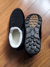 布瑞京老北京布鞋男棉鞋纯羊毛冬季保暖爸爸休闲鞋中老年软底雪地鞋子 黑色 纯羊毛B22101 44 实拍图