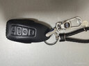 适用于吉利钥匙包新帝豪真皮钥匙套博越帝豪GSe远景SUV缤瑞缤越X1帝豪GL熊猫金刚汽车钥匙扣保护壳 吉利D款全黑色 实拍图