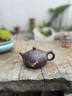 名壶秋月 宜兴紫砂壶原矿老紫泥名家纯全手工茶壶功夫泡茶壶茶具悟道西施 公鸡泥绘送2杯 实拍图