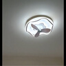 佑家（YOUKAIN）吸顶风扇灯卧室餐厅简约低楼层LED电扇吊扇灯 白色B 87瓦LED变光 遥控控制 实拍图