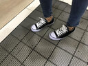 人本黑色帆布鞋女2024春季新款韩版ulzzang学生百搭ins情侣潮鞋子 黑色-（偏大，建议拍小一码） 36 实拍图
