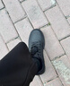 乐卡利 鞋子男休闲板鞋男 春夏季透气跑步运动鞋男士休闲鞋韩版潮鞋 黑色 42 实拍图