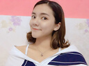 爱情故饰 S925银项链女锁骨链四叶草玫瑰花吊坠潮饰品简约定制投影送女友生日情人节礼物 XL005旋转爱 投影项链+永生花礼盒 实拍图
