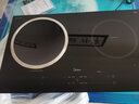 美的国家补贴嵌入式双灶电磁炉5000W瓦电陶炉凹面平面家用内嵌式双眼双头灶大功率火力电磁灶镶嵌式 一凹一平 DZ50D03Q左电右陶 实拍图