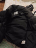 伊芙丽分割线口袋设计立领短款白鸭绒羽绒服女2024秋装新款面包服 黑色 160/84A/M 115-130斤 实拍图
