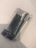 KACO 菁点学生用记笔记简约日系红蓝色墨笔芯水笔刷题创意办公文具用品签字笔低重心按动中性笔 黑+白+大容量笔芯5支 实拍图