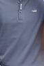 卡帝乐鳄鱼（CARTELO）短袖T恤男2024春夏季休闲短袖男士上衣服polo打底衫 深灰色 XL  实拍图