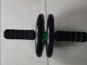 凯速家用型双轮健腹器腹肌轮健腹轮滚轮（带跪垫）PR41绿色 实拍图