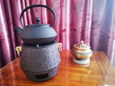 瓷牌茗茶具（cipaiming teaset） 围炉煮茶铁壶火碳炉风炉铸铁茶具煮茶烧水家用户外木炭炉 双耳环炭炉（不含壶） 实拍图
